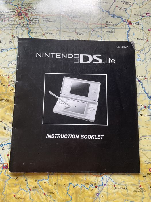 Instrukcja do Nintendo DS lite