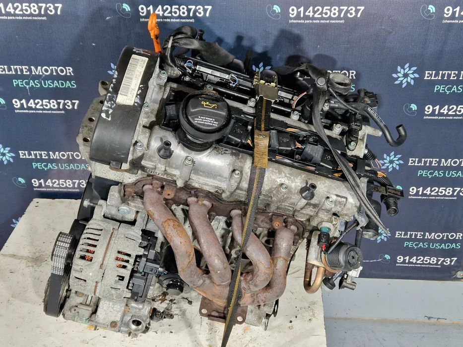 Motor usado BKY VW POLO 9N 1.4 16V 75CV SEAT IBIZA SKODA FABIA 154.000KM