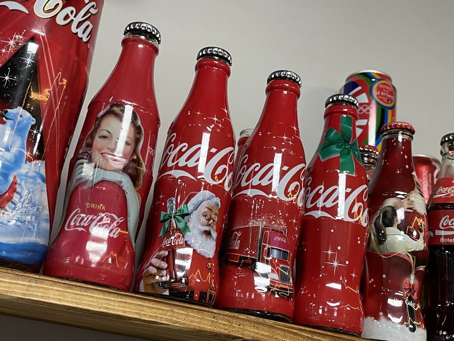 Coca-Cola garrafas colecionáveis