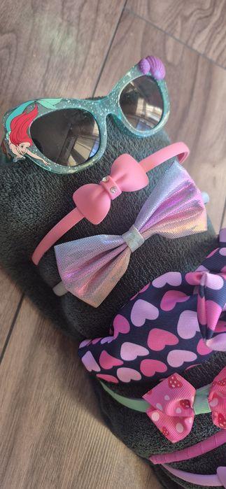 Opaski na głowę dla dziewczynki kpl