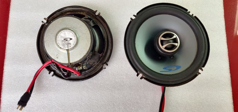 ALPINE Colunas coaxiais SPS-17C2