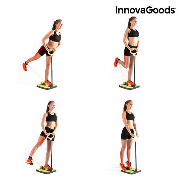 Plataforma de fitness para glúteos e pernas e guia de exercícios  NOVO