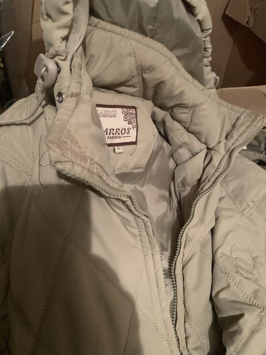 kurtka miętowa lekka