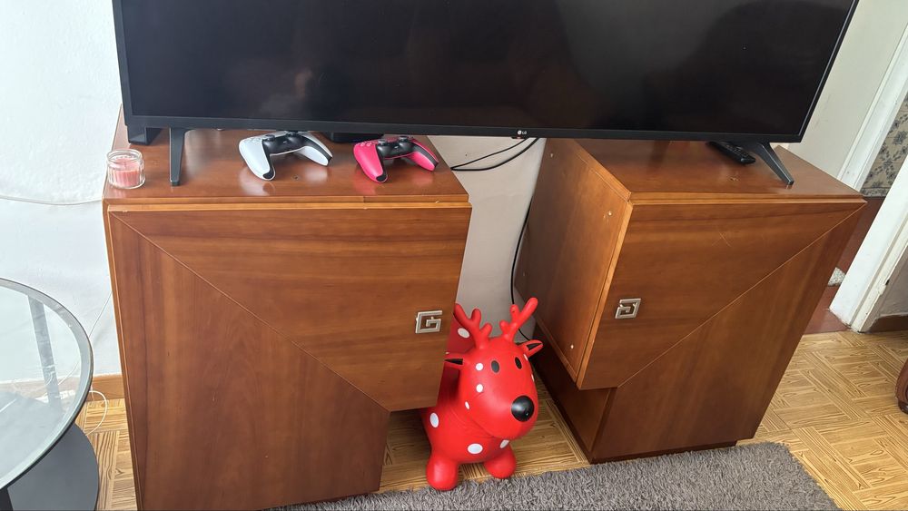 Raque de madeira para Tv