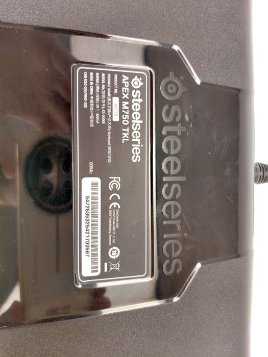 Klawiatura Gamingowa Steelseries APEX M750 TKL AZERTY