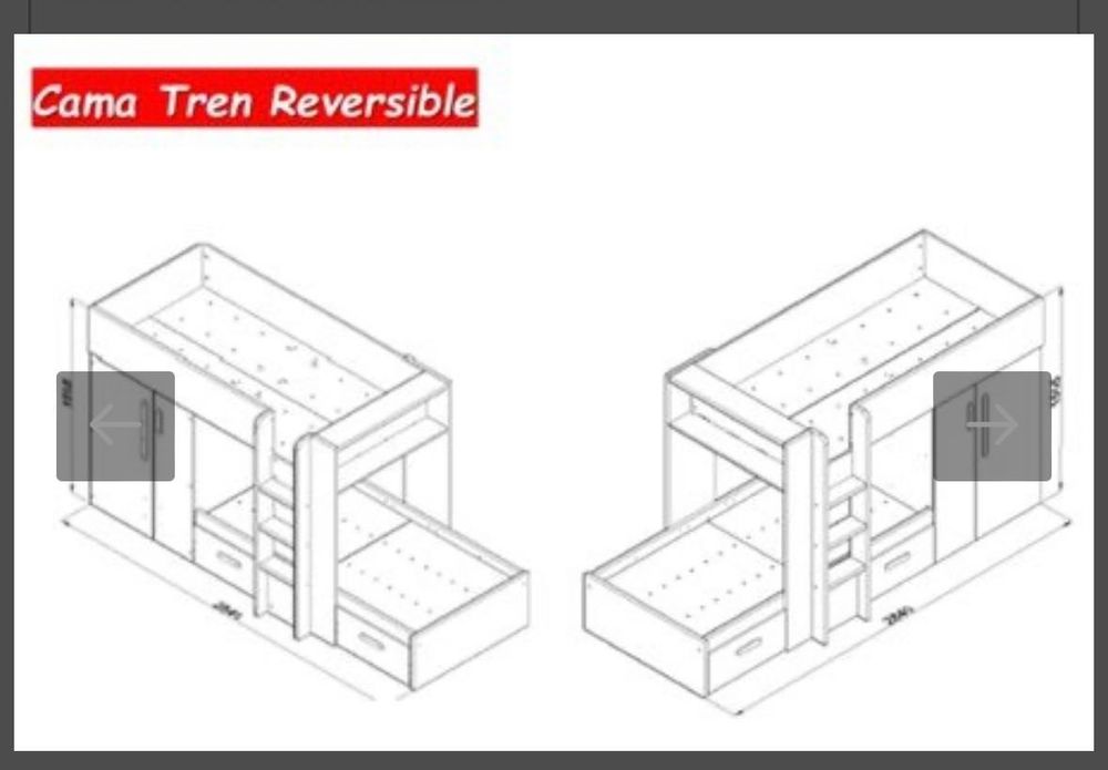 Beliche com roupeiro embutido