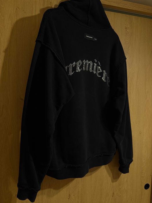 Bluza Premiere Sparkle Hoodie Black Czarna Czarny Sweatshirt