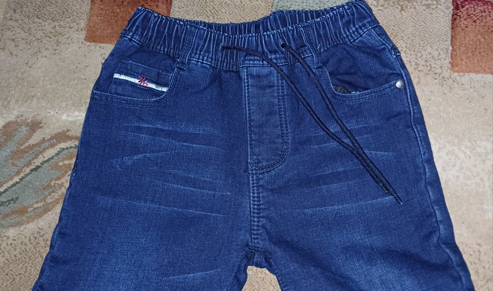 Теплі джинси для хлопчика на ріст 164