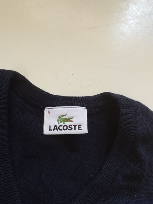 Шерстяной свитшот Lacoste