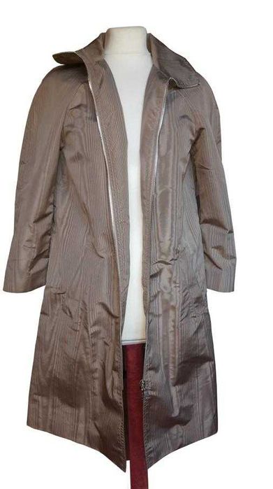 PRADA płaszcz 100% jedwab rękaw 3/4 r M-L