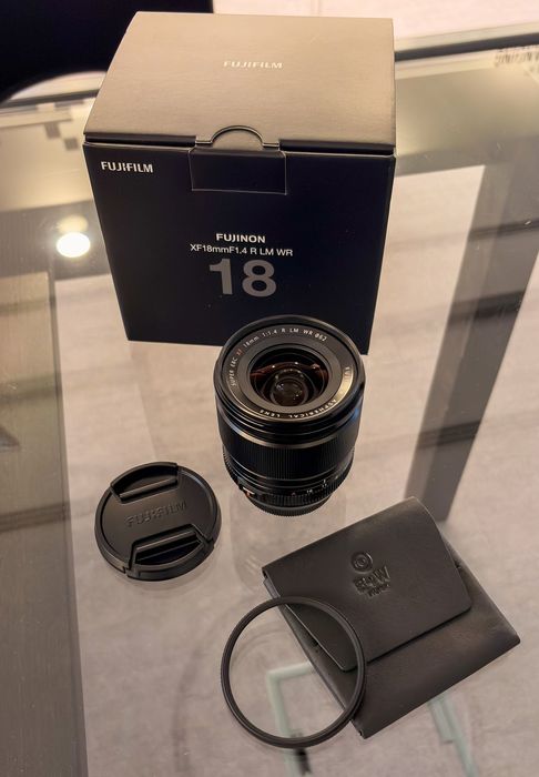 Lente Fujifilm XF18mm F1.4 LM WR