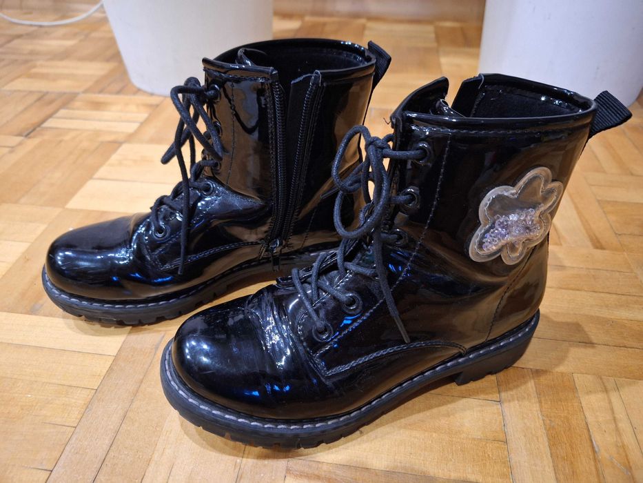 Buty Reserved glany trzewiki Let's Grow, r.33