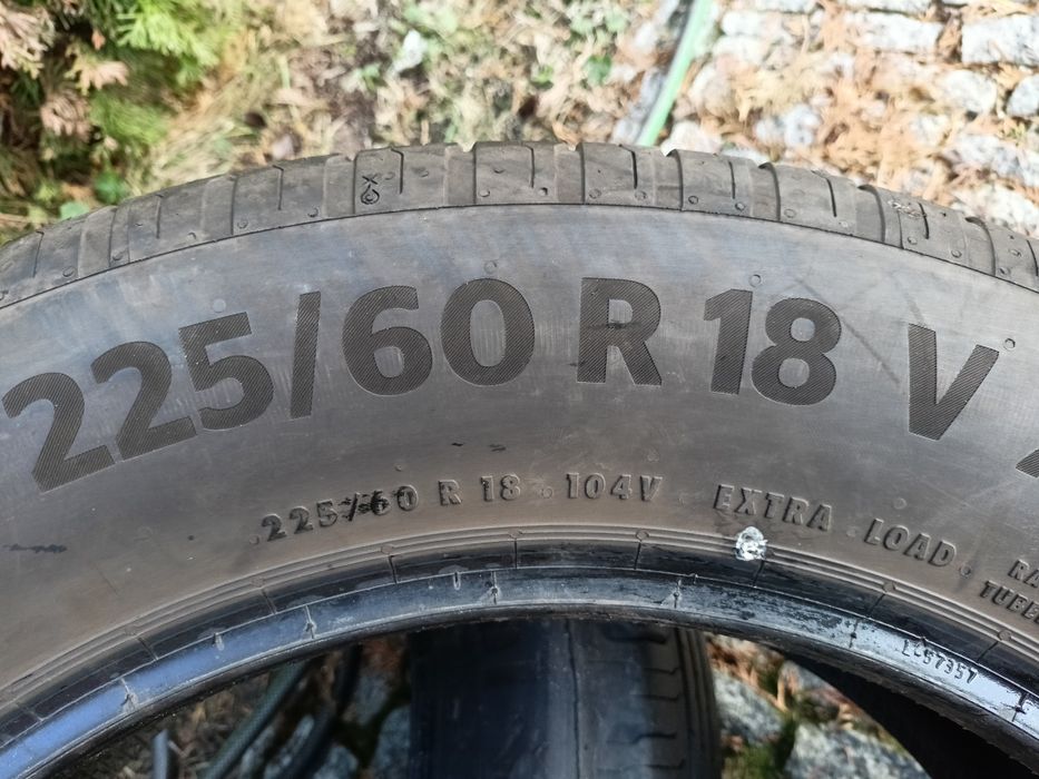 225/60 R18 Continental EcoContact 6. 2021r 6mm.  Para 390zł.