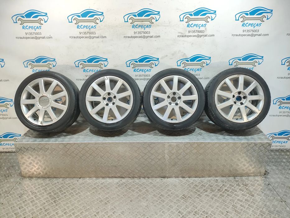 - Conjunto Jantes 17 Ronal Originais Audi A4 B6 7,5J ET 43 5x112
