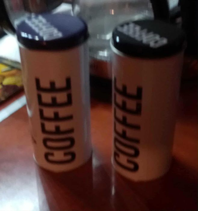 Zestaw 2 puszek coffee pads