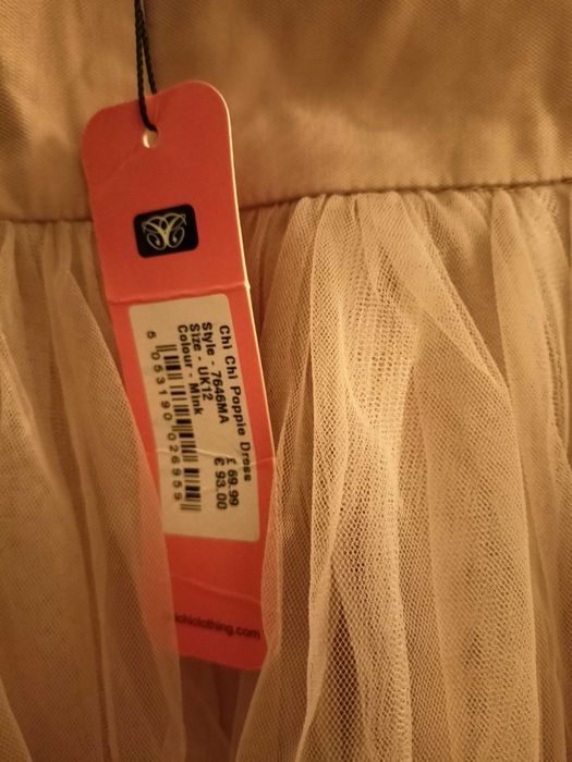 Sukienka Chi Chi London rozm 40 (UK 12) SYLWESTER, WESELE, STUDNIÓWKA