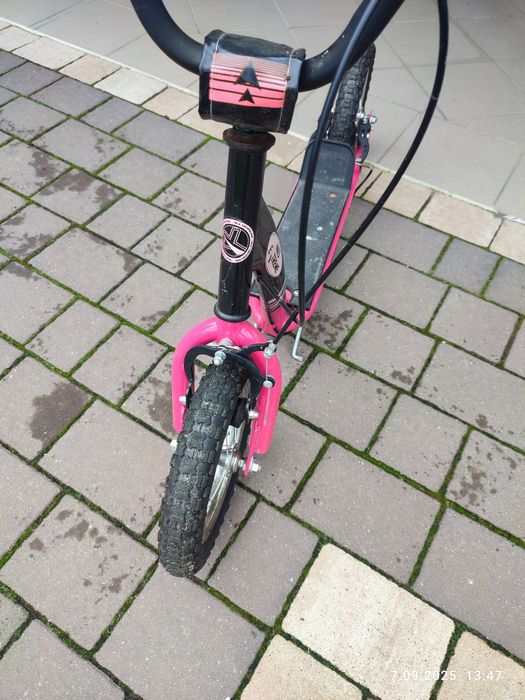 Holajnoga pompowane koła 10 cali , 2 cale grubość opony..terenowa