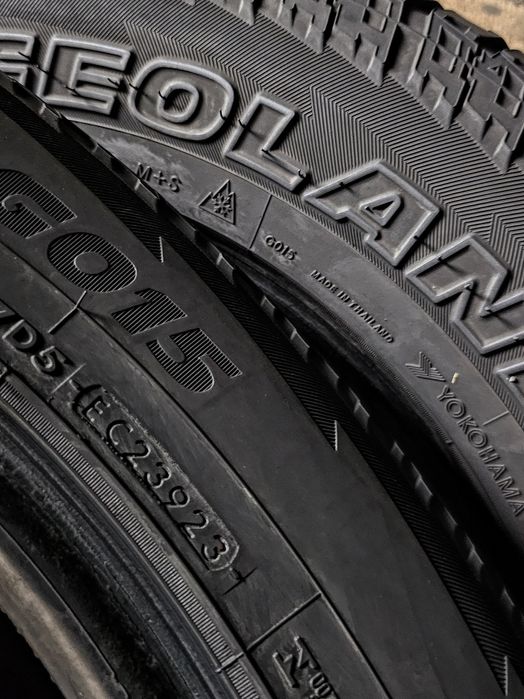 Пара 275/60r18 Yokohama A/T | 2023 | 7.5mm | Преміум всесезонні шини
