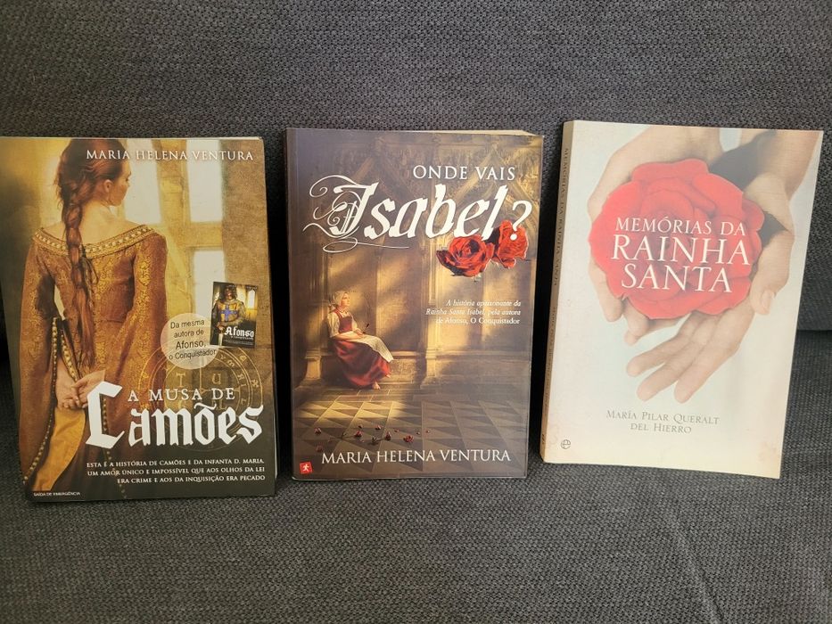 Pack 7 Livros | Rainhas de Portugal, Sissi, Inês de Castro e Musa de Camões