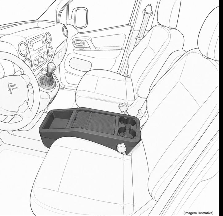 Consola Central Original Citroën Berlingo / Peugeot Partner Tepee – Nova