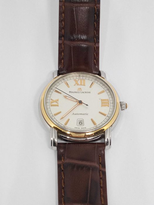 Lombardowski. Zegarek Maurice Lacroix Pontos Automatic Pozłacany 18k