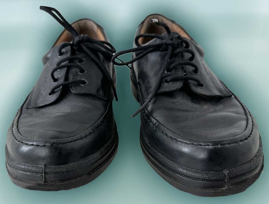 Sapato de Homem com Atacadores, Preto, como Novos