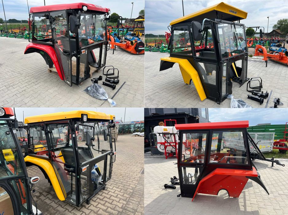 Kabina Ursus Kabina ciągnikowa z błotnikami/ kabina bez błotników C330 C-330 C360 C-360 MF235 MF255 T25 T-25 +wycieraczka / Dostawa całe PL --RATY--