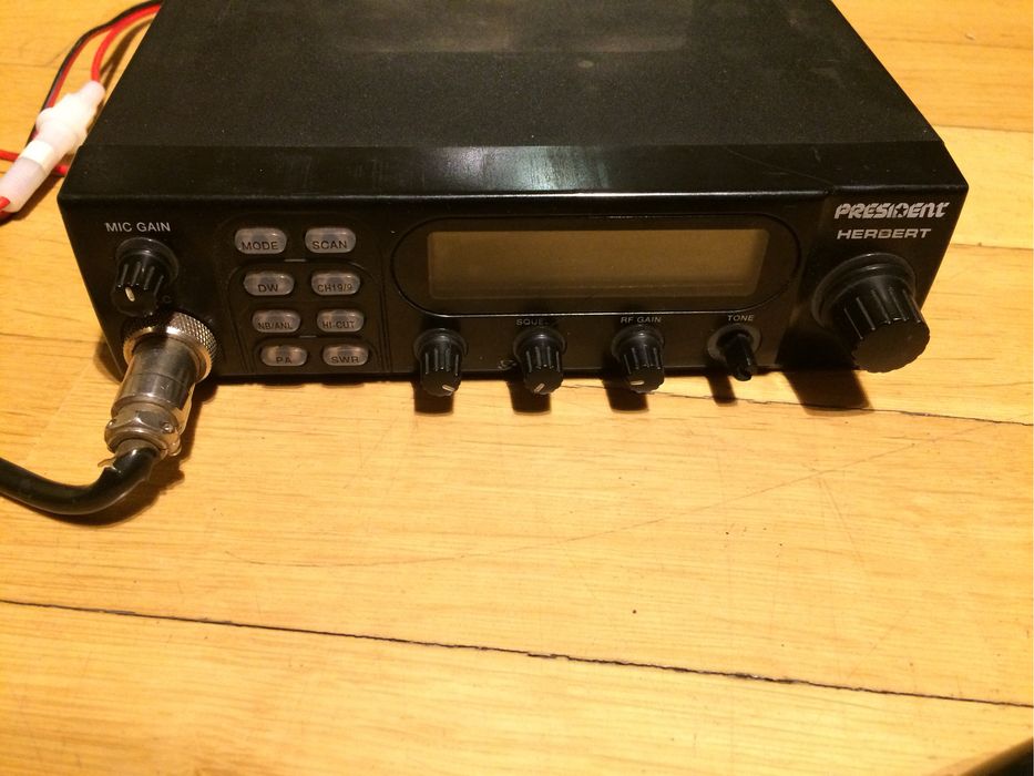 Alan president uniden cb radio ręczne 12v samochodowe