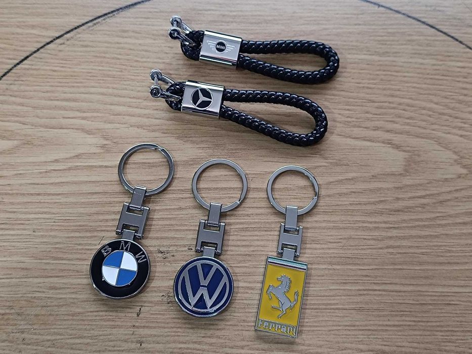 Porta Chaves Chaveiros BMW Mercedes Opel Audi VW Mini Ferrari Peugeot