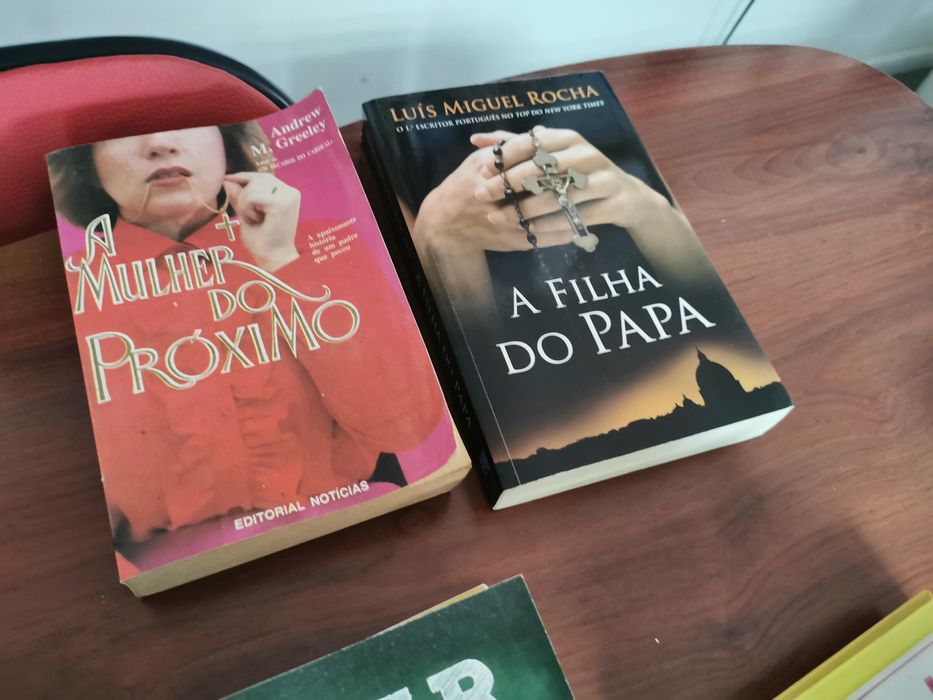 Cerca de 30 livros diversos