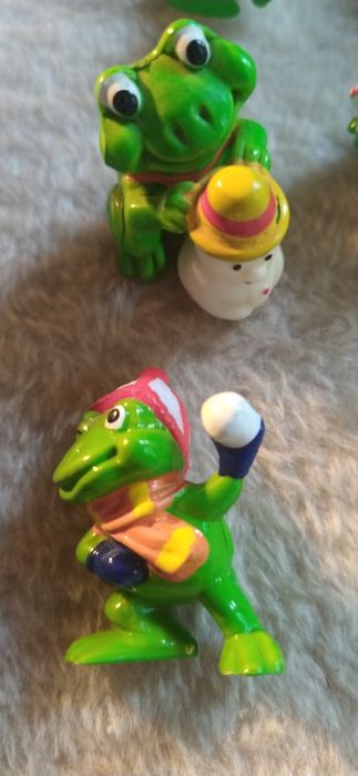 Lote de bonecos antigos kinder