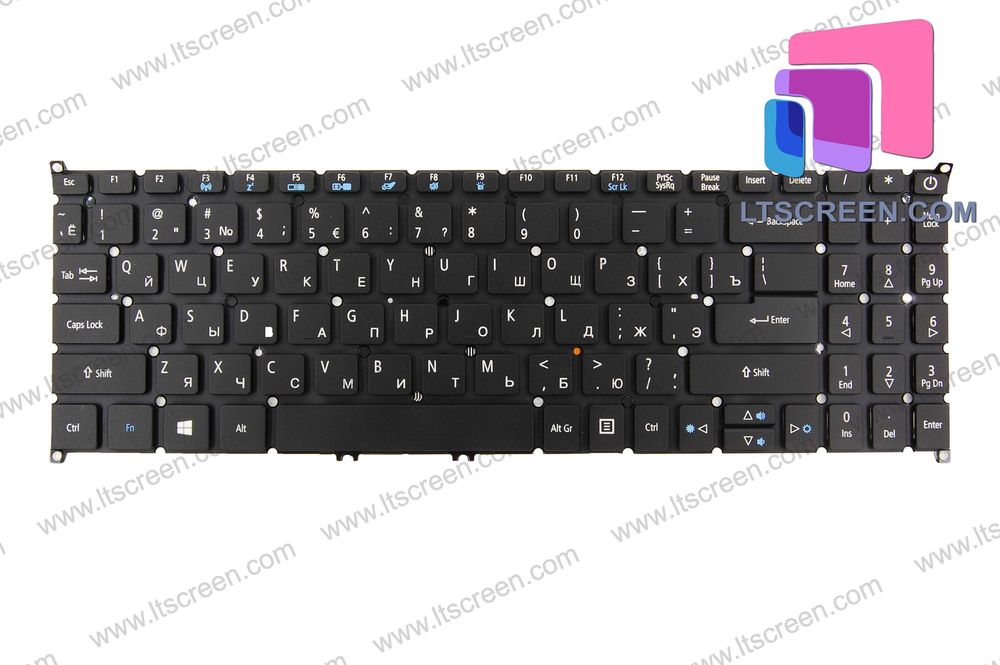 Клавиатуры ACER ASUS DELL Fujitsu HP LENOVO TOSHIBA для ноутбука