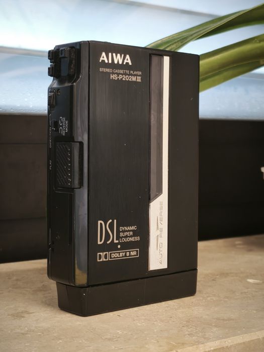 Касетний плеєр Aiwa HS-P202MIII ! Dolby B/C ! Реверс !