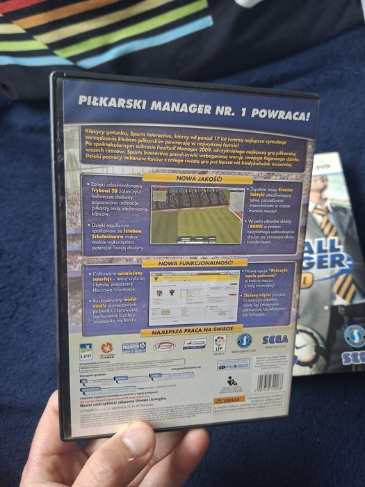 Football Manager 2010 gra na PC sega super stan