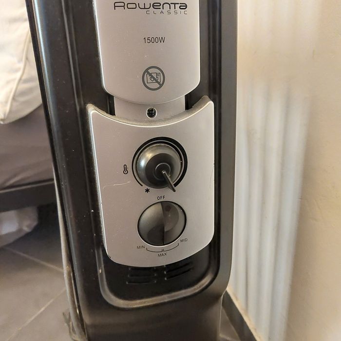 Aquecedor a óleo Rowenta Classic 1500w