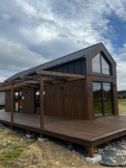 Dom modułowy! Nowoczesna Stodoła 50 m2 Całoroczny! Okazja!