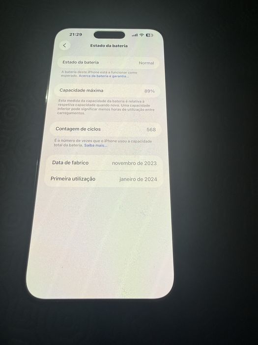 Iphone 15 Pro Max 256Gb Blue Rigorosamente como novo