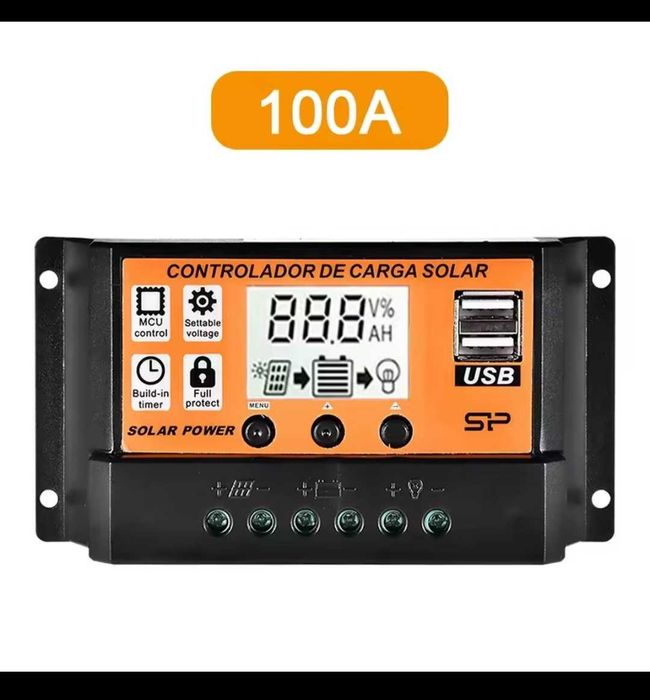 Controlador de carga solar de 100 amperes