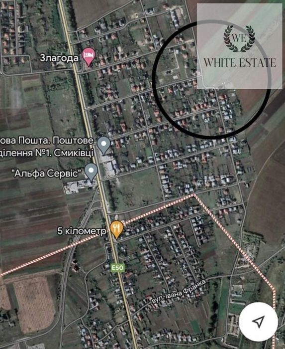 Продаж ділянки с.Смиківці під забудову