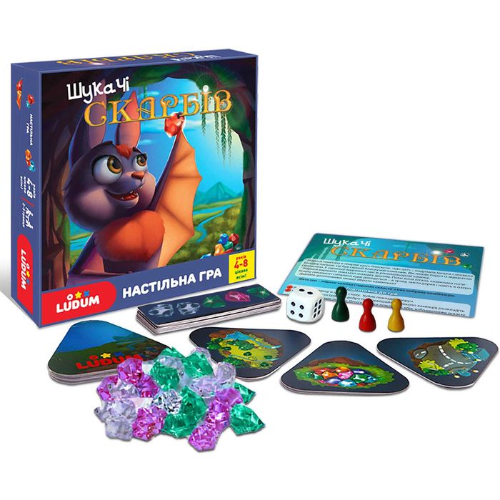 Гра настільна "Шукачі скарбів" Ludum LD-1049-55