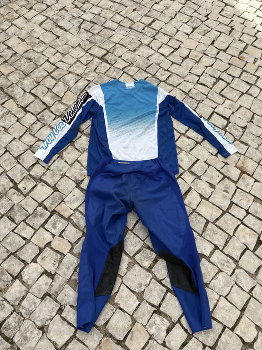 Equipamento cross motocross enduro troy lee designs off road fato