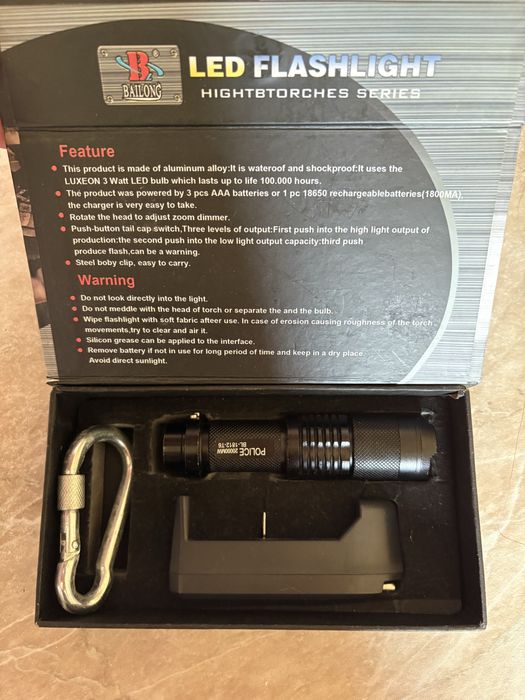 Фонарик Police BL-1812-T6