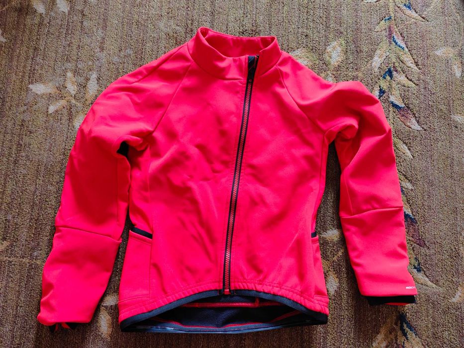 Kurtka rowerowa dziecięca Rockrider 141-150cm