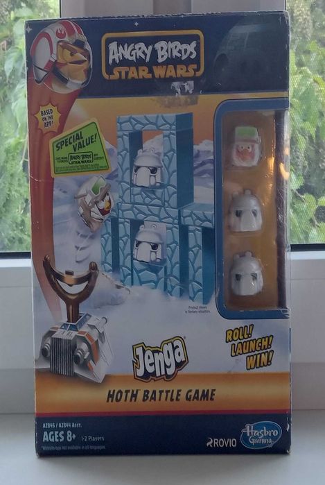 Angry Birds Star Wars - gra jenga Hoth Battle A2846 Game Hasbro