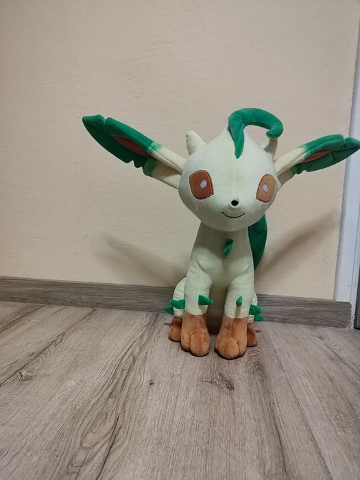 Pluszak maskotka Pokemon Leafeon Eevee 50cm