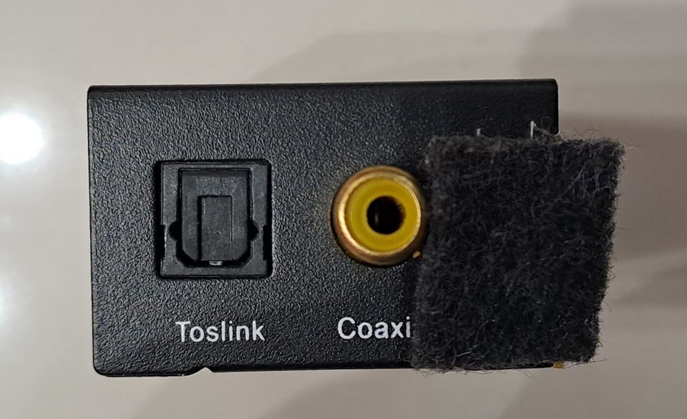 Przetwornik digital na analog konwerter coaxial/optical na Chinch RCA