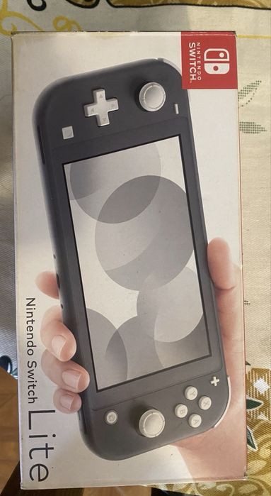 Nintendo Switch Lite Cinza + Capa de Proteção