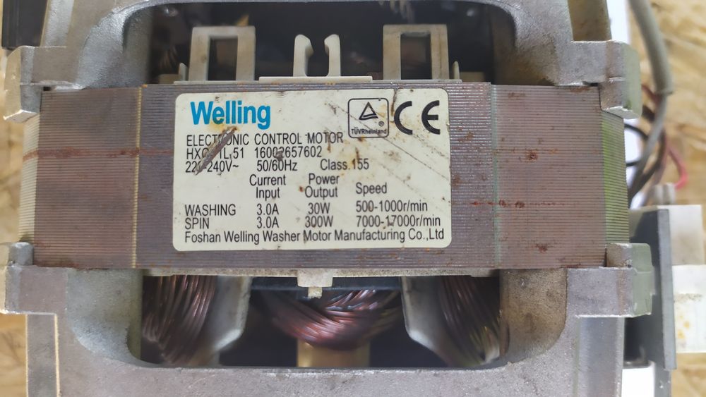Двигун Welling 300 Вт до пральної машини