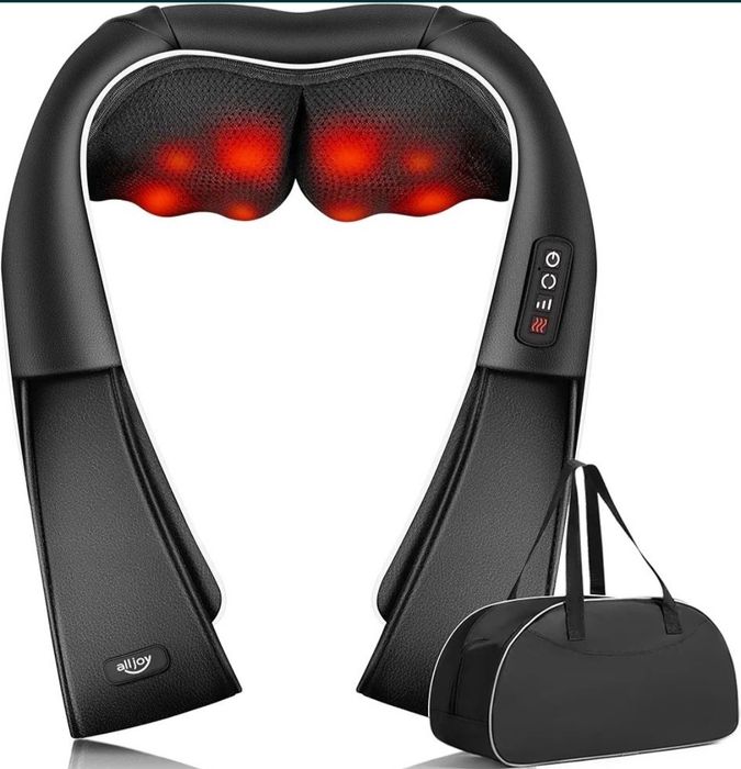 All joy cama 2101 masażer shiatsu pleców szyi pokrowiec 220v 12v