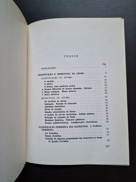 Química Estrutura Atómica e Tabela Periódica